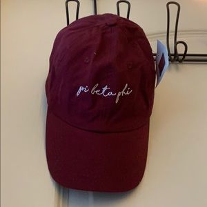 Maroon Pi Beta Phi Baseball Cap